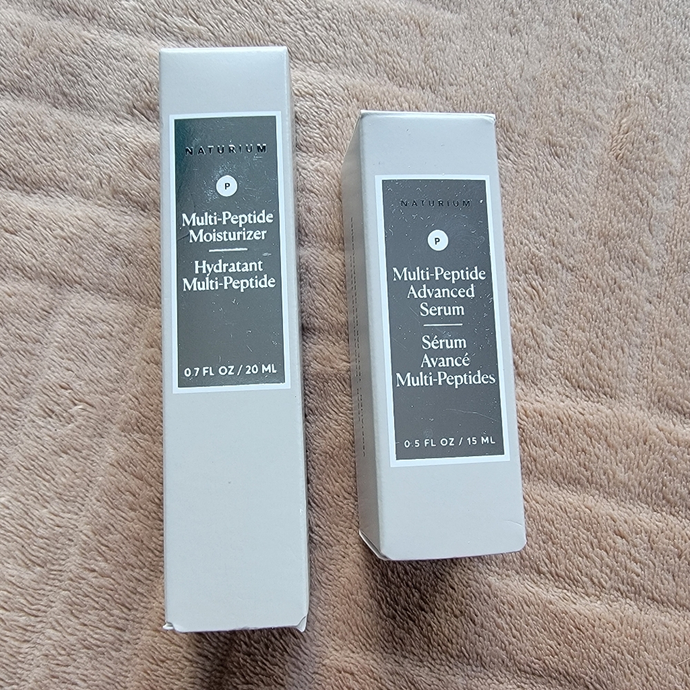 Naturium Multi-Peptide Moisturizer and Serum Set